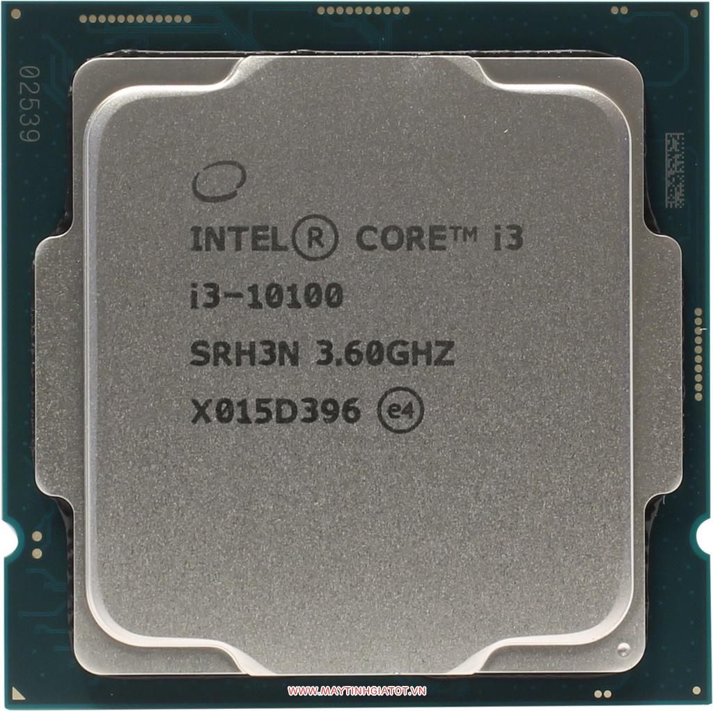 CPU Intel Core i3-10100 Tray (6M Cache, 3.60 GHz up to 4.30 GHz, 4 Nhân 8 Luồng